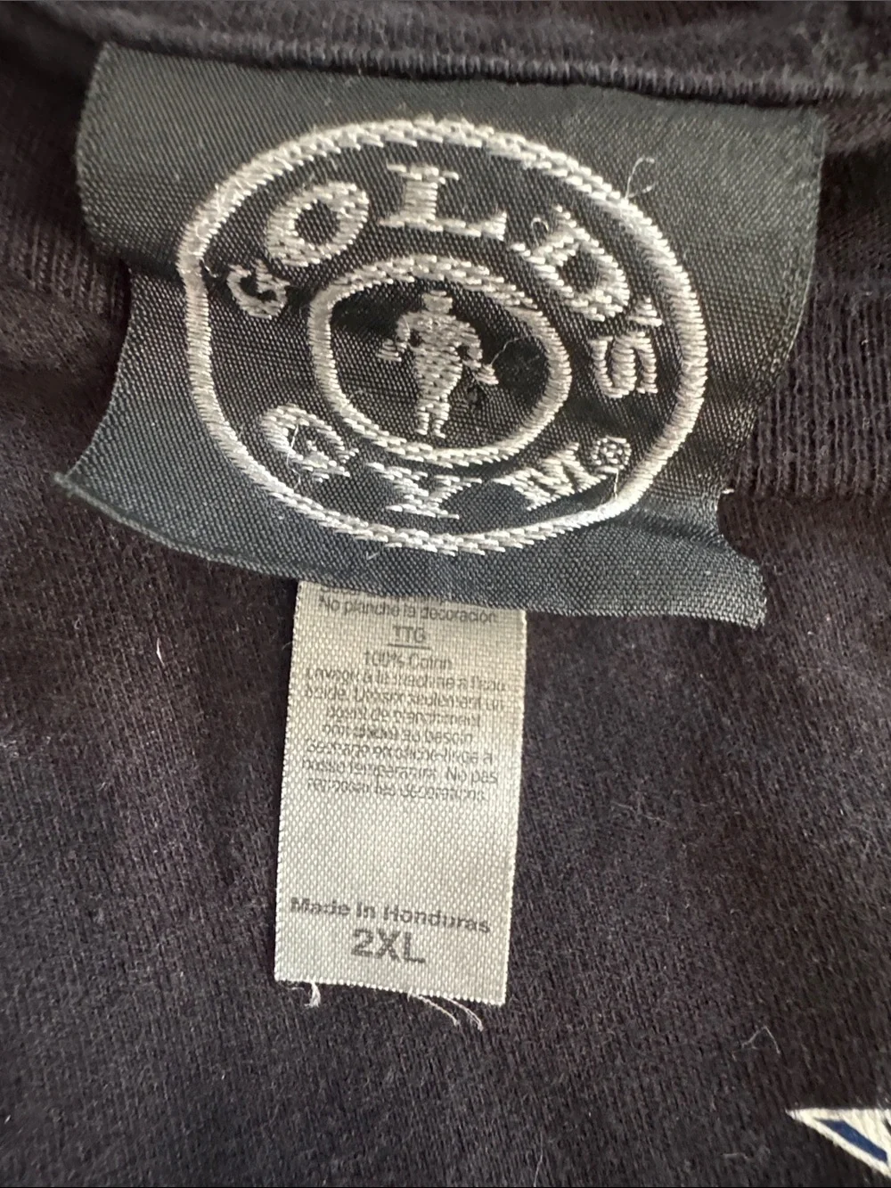 Golds Gym Detroit Tshirt 2XL